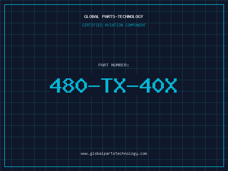 Aviation Part 480-TX-40X
