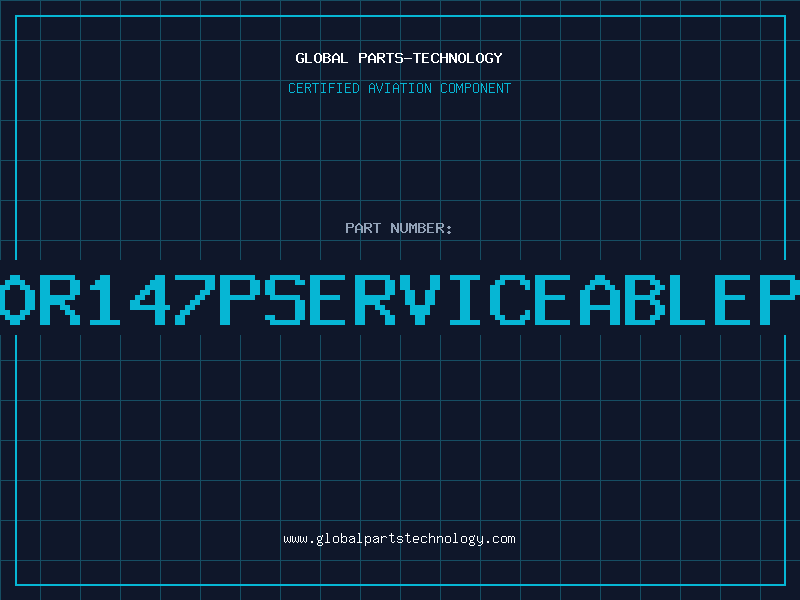 Aviation Part 4800R147Pserviceablepart