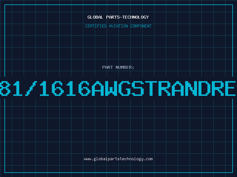 Aviation Part 481/1616AWGSTRANDRED