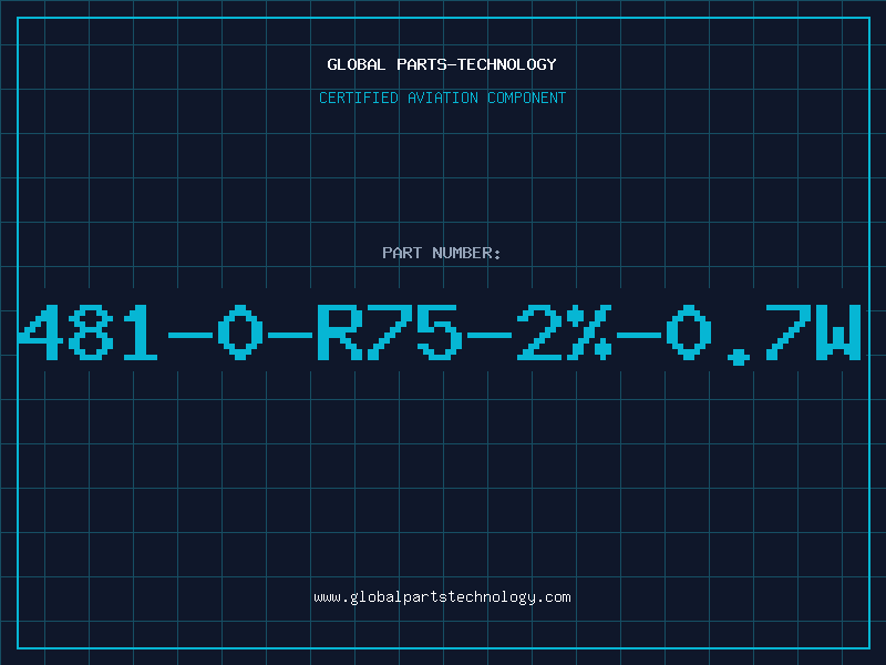 Aviation Part 481-0-R75-2%-0.7W
