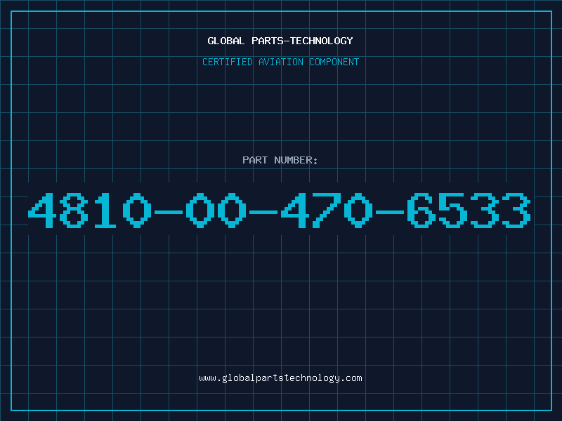 Aviation Part 4810-00-470-6533
