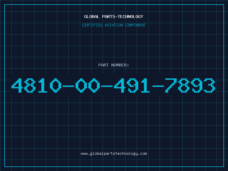 Aviation Part 4810-00-491-7893