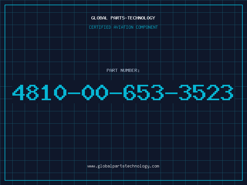 Aviation Part 4810-00-653-3523
