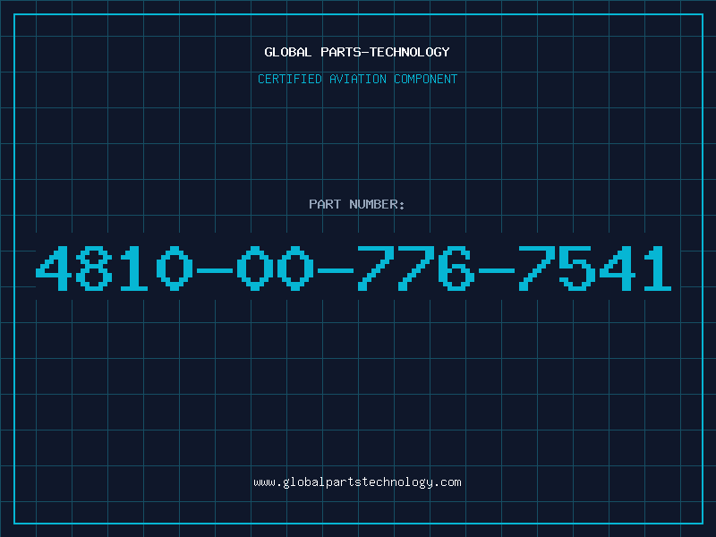 Aviation Part 4810-00-776-7541