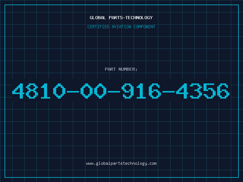 Aviation Part 4810-00-916-4356