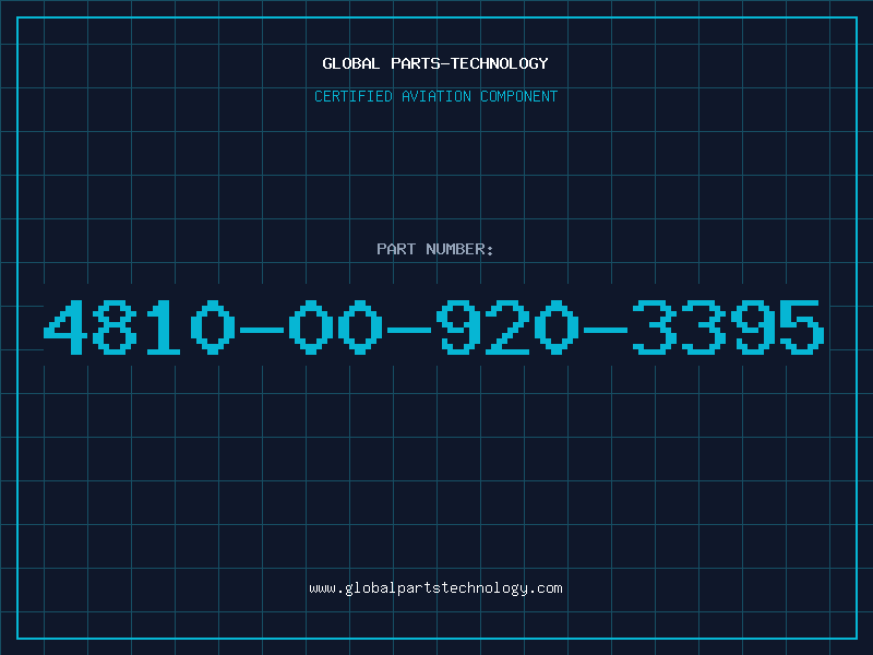 Aviation Part 4810-00-920-3395