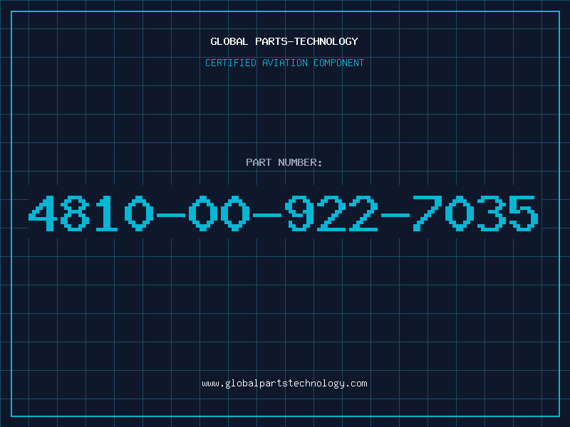 Aviation Part 4810-00-922-7035
