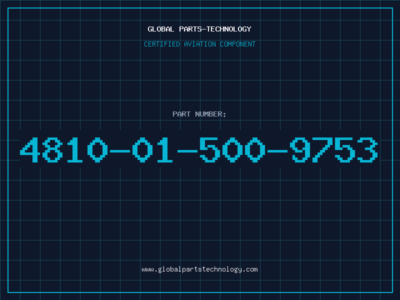 Aviation Part 4810-01-500-9753