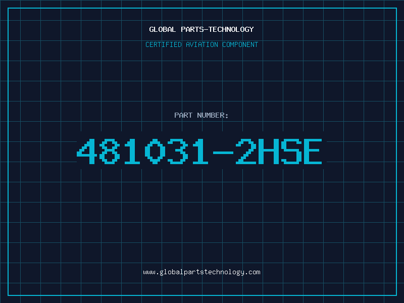 Aviation Part 481031-2HSE