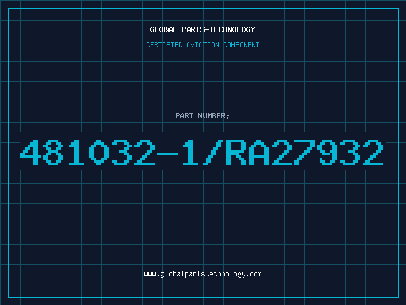 Aviation Part 481032-1/RA27932