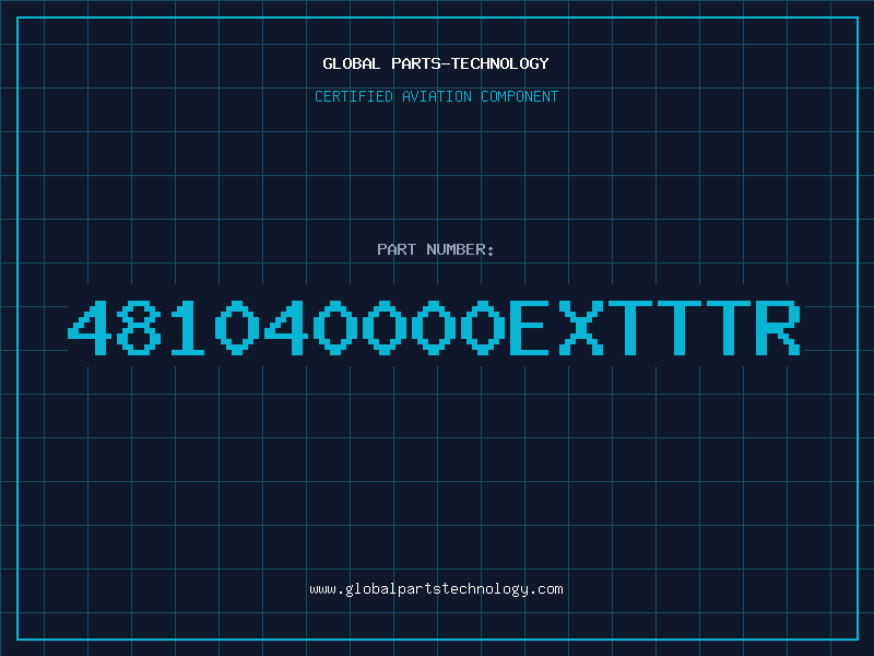 Aviation Part 481040000EXTTTR