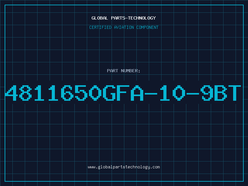 Aviation Part 4811650GFA-10-9BT