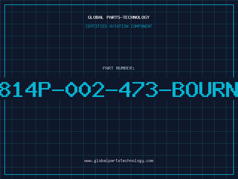 Aviation Part 4814P-002-473-BOURND