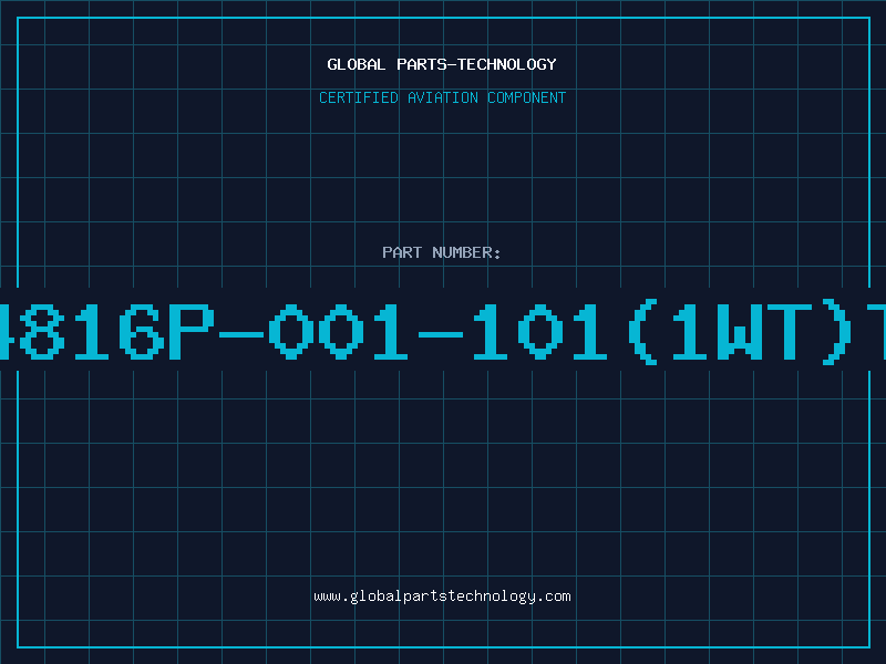 Aviation Part 4816P-001-101(1WT)T