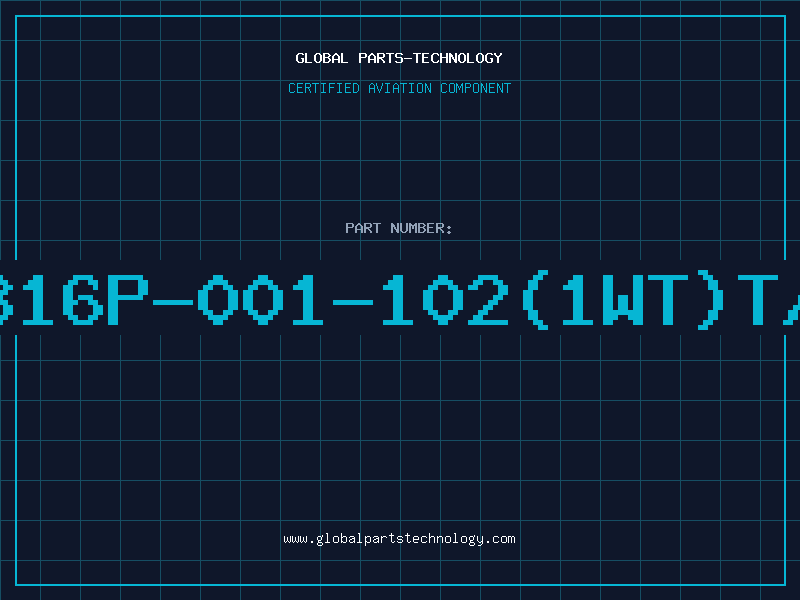 Aviation Part 4816P-001-102(1WT)T/R