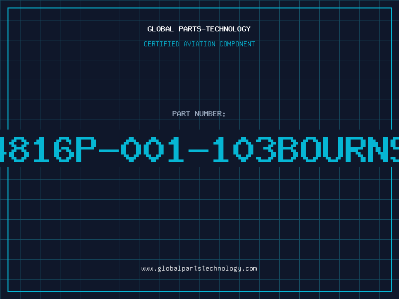 Aviation Part 4816P-001-103BOURNS