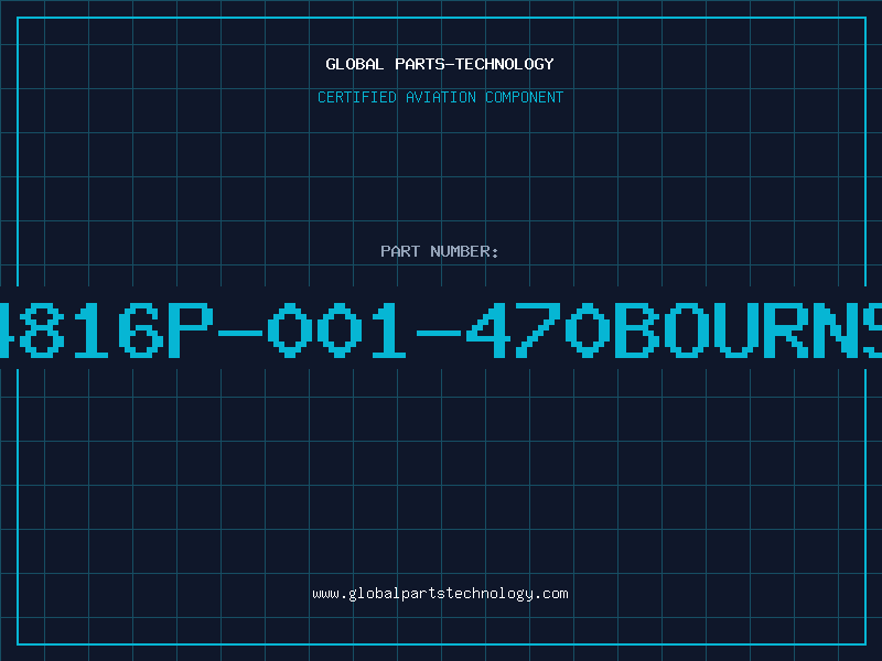 Aviation Part 4816P-001-470BOURNS