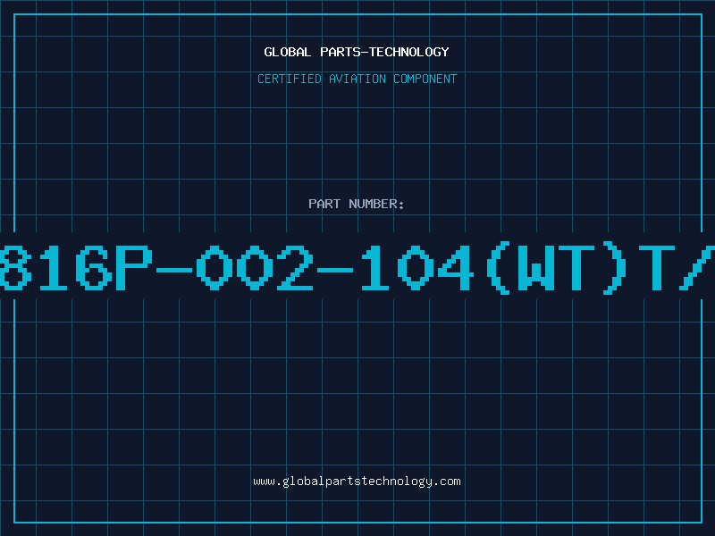 Aviation Part 4816P-002-104(WT)T/R