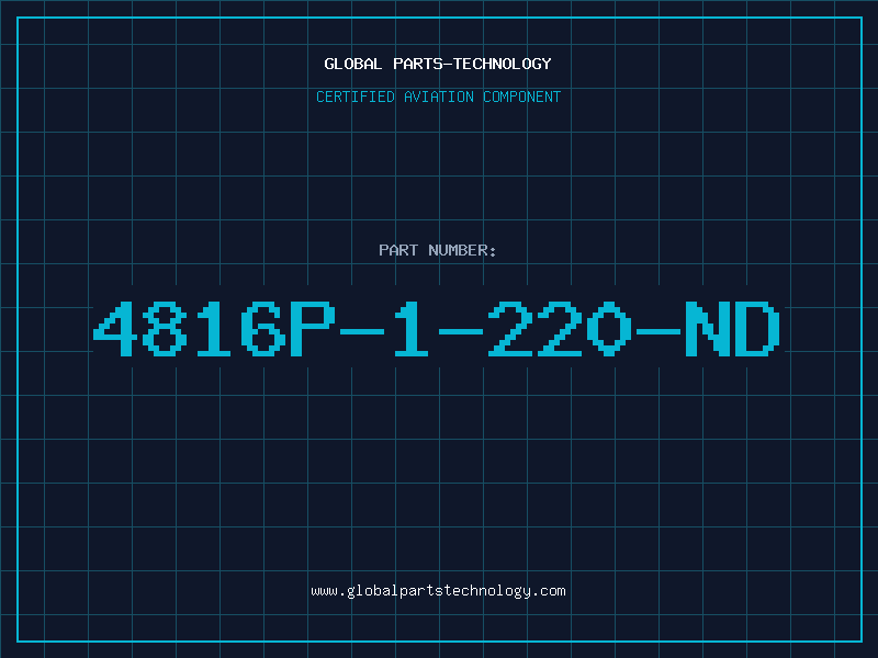 Aviation Part 4816P-1-220-ND