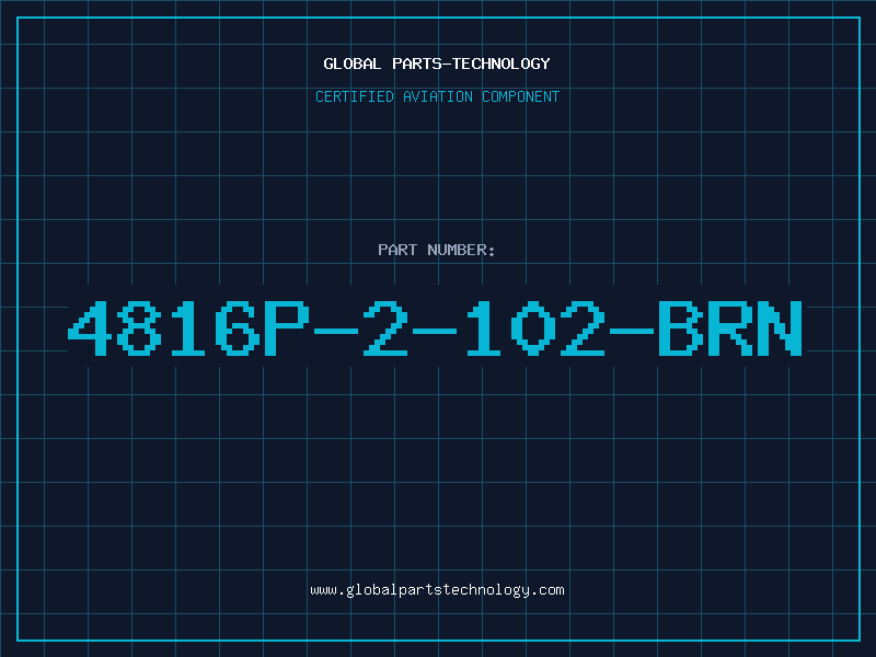 Aviation Part 4816P-2-102-BRN