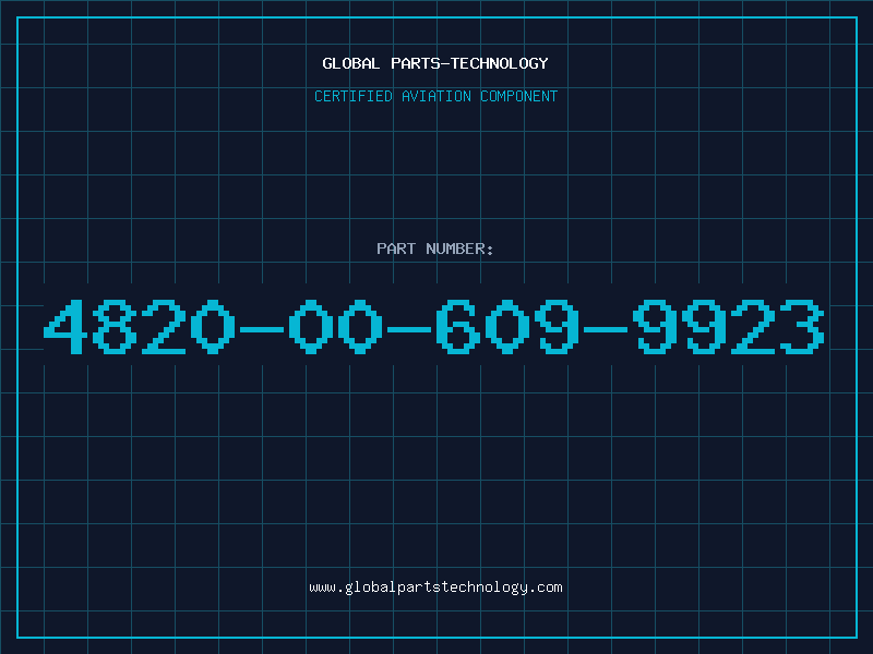 Aviation Part 4820-00-609-9923