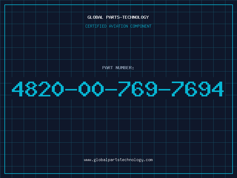 Aviation Part 4820-00-769-7694