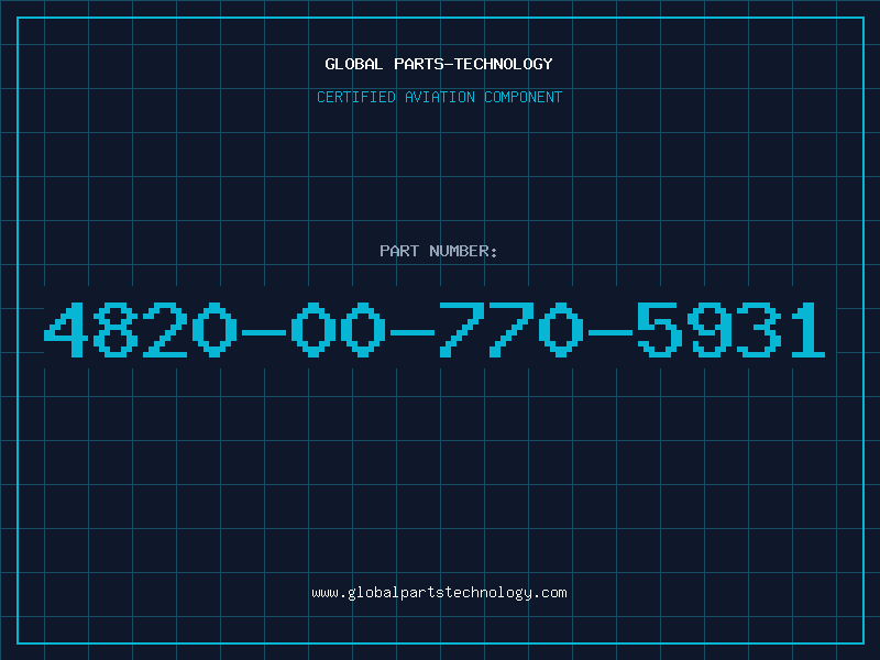 Aviation Part 4820-00-770-5931