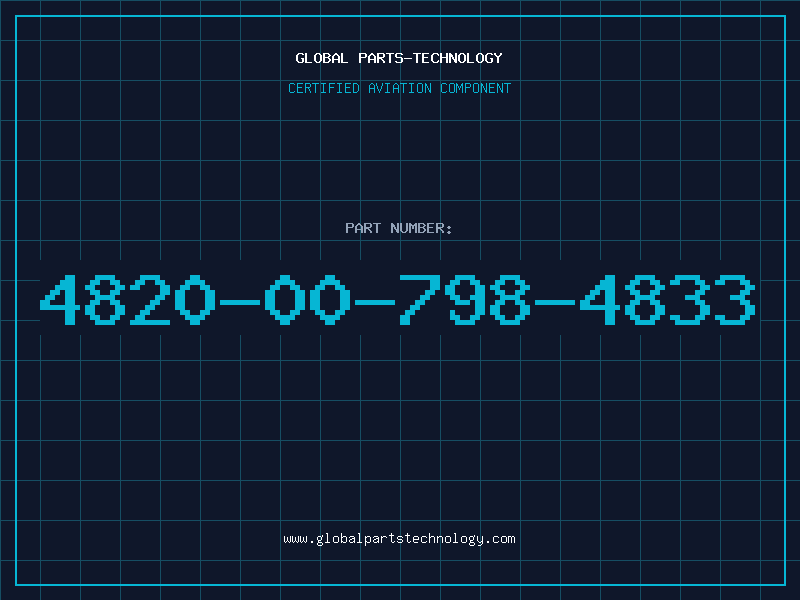 Aviation Part 4820-00-798-4833