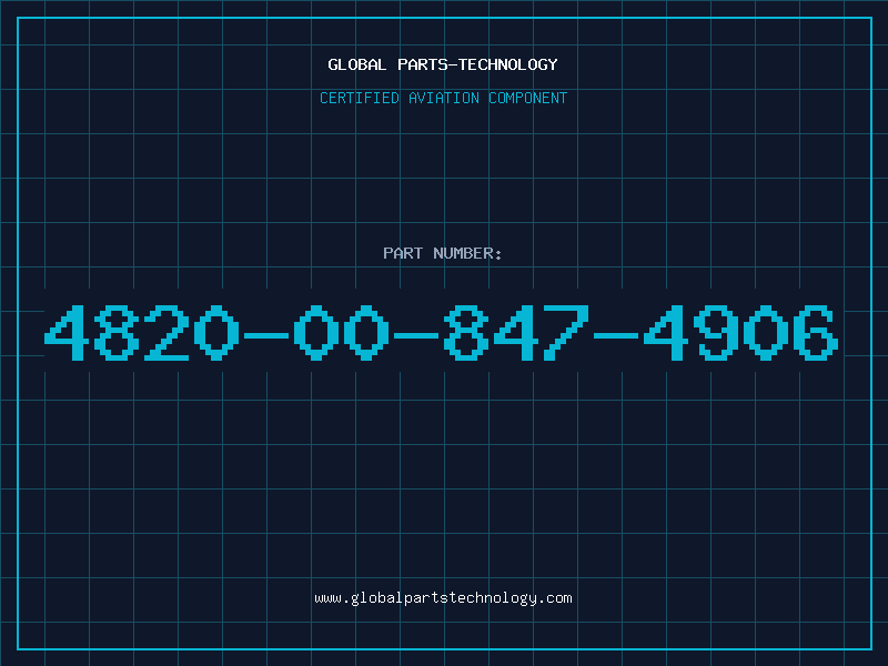 Aviation Part 4820-00-847-4906
