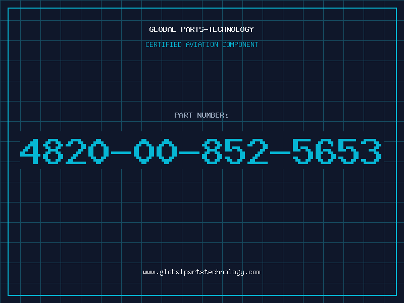 Aviation Part 4820-00-852-5653