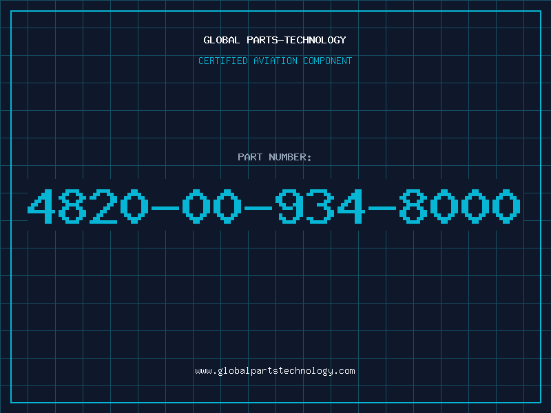Aviation Part 4820-00-934-8000