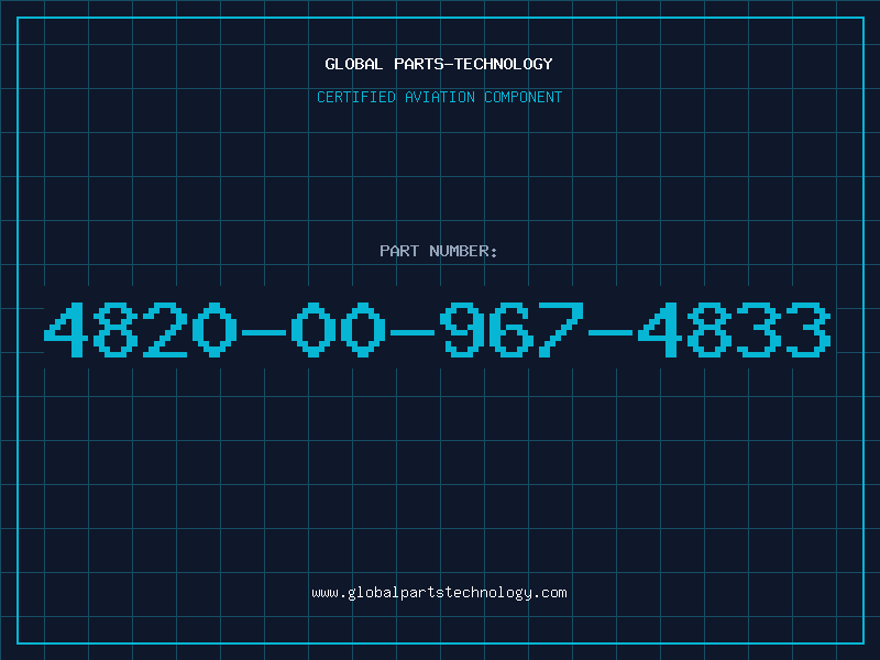 Aviation Part 4820-00-967-4833