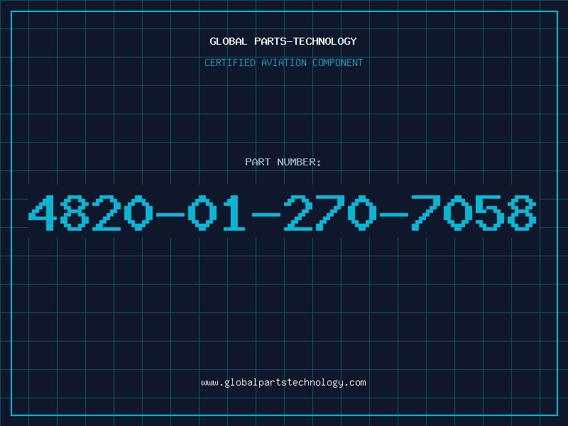 Aviation Part 4820-01-270-7058