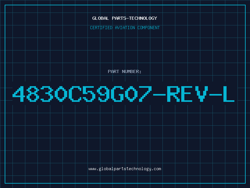 Aviation Part 4830C59G07-REV-L