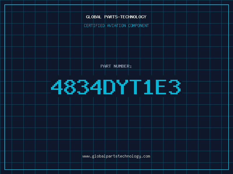 Aviation Part 4834DYT1E3