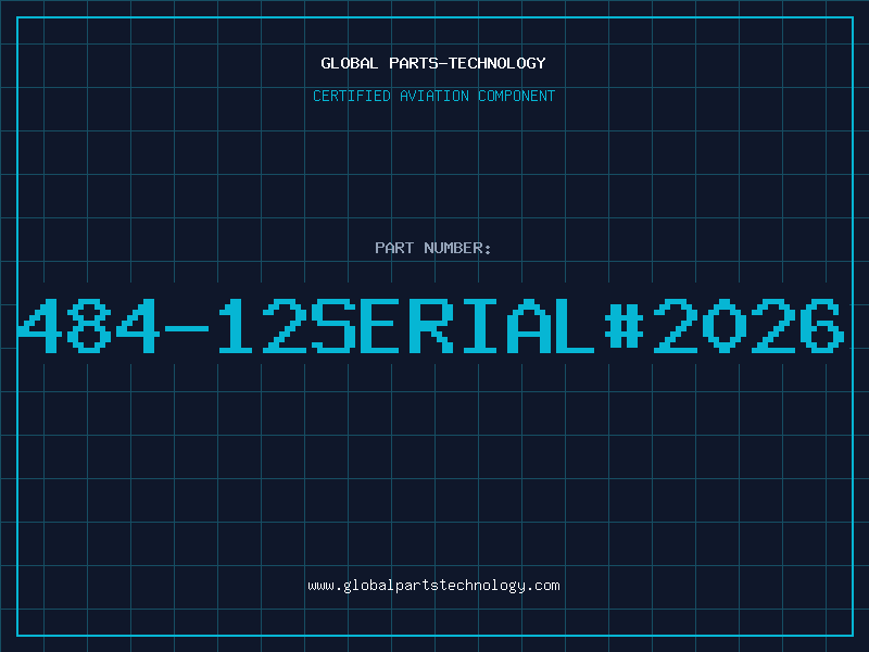 Aviation Part 484-12Serial#2026