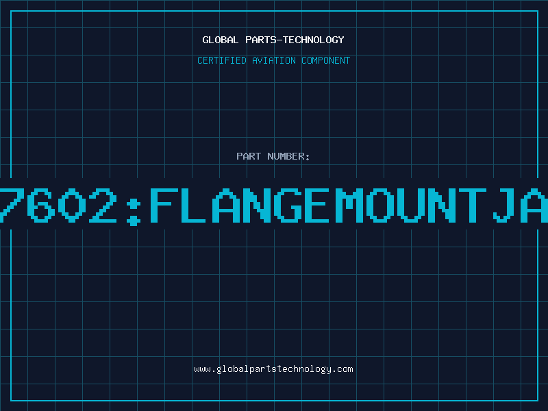 Aviation Part 4852-357602:FLANGEMOUNTJACKRECEP