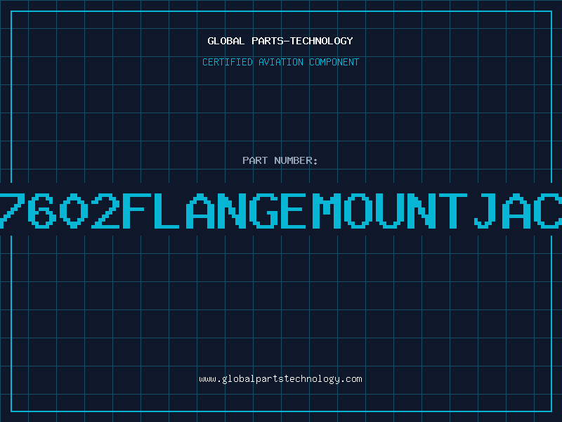 Aviation Part 4852357602FLANGEMOUNTJACKRECEP