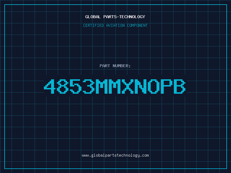 Aviation Part 4853MMXNOPB