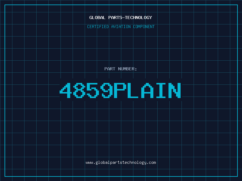 Aviation Part 4859PLAIN