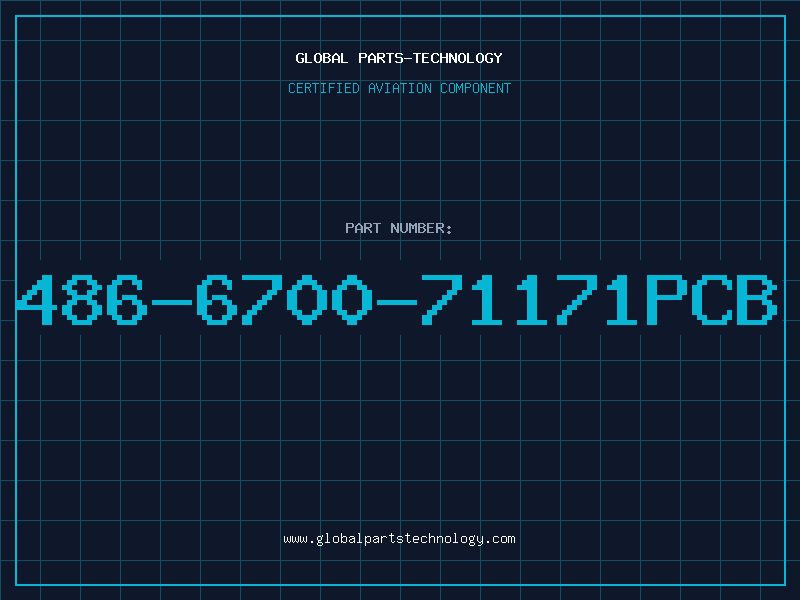 Aviation Part 486-6700-71171PCB