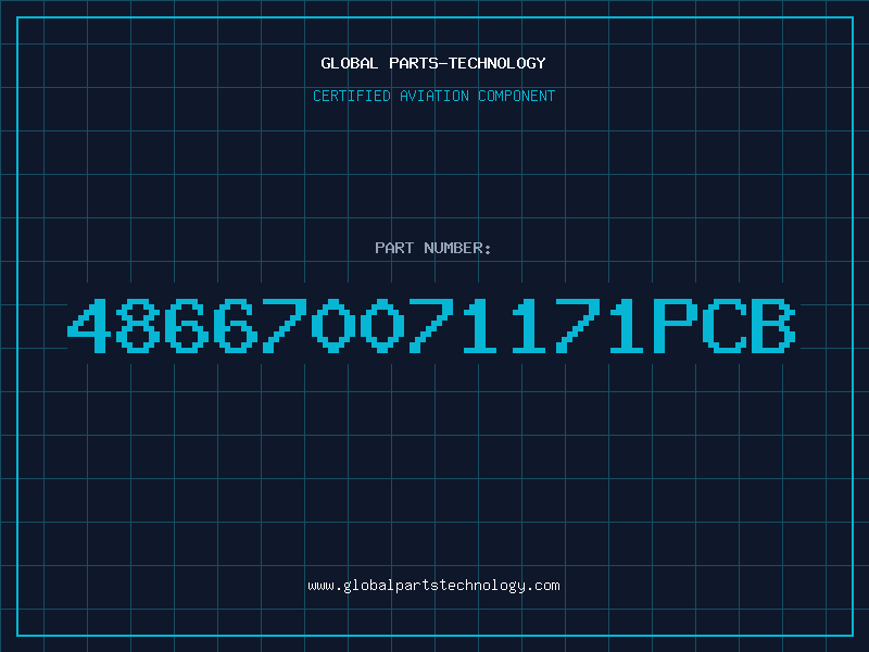 Aviation Part 486670071171PCB