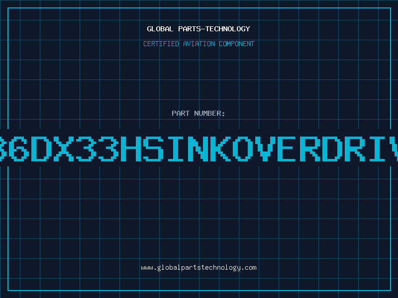 Aviation Part 486DX33HSINKOVERDRIVE
