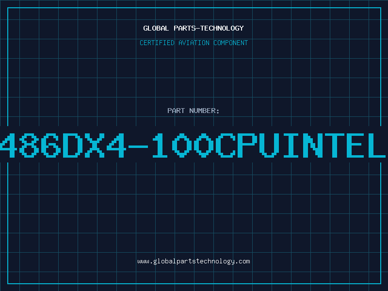 Aviation Part 486DX4-100CPUIntel