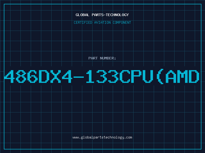 Aviation Part 486DX4-133CPU(AMD