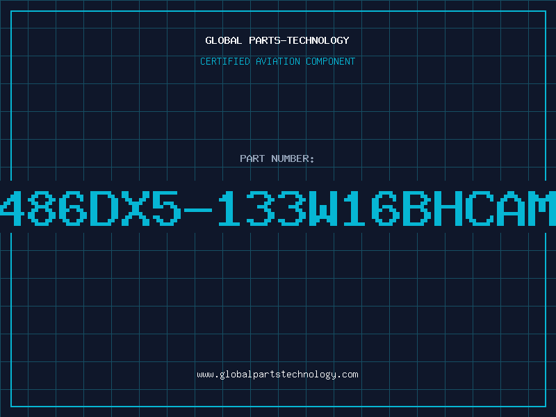 Aviation Part 486DX5-133W16BHCAM