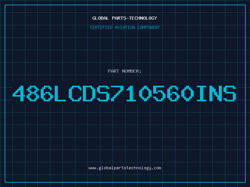 Aviation Part 486LCDS710560INS