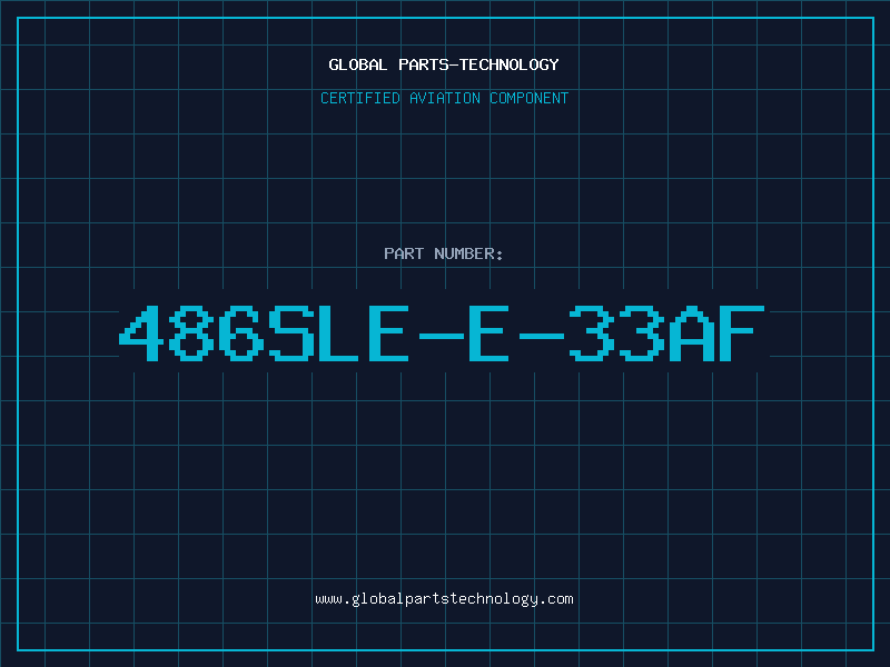 Aviation Part 486SLE-E-33AF