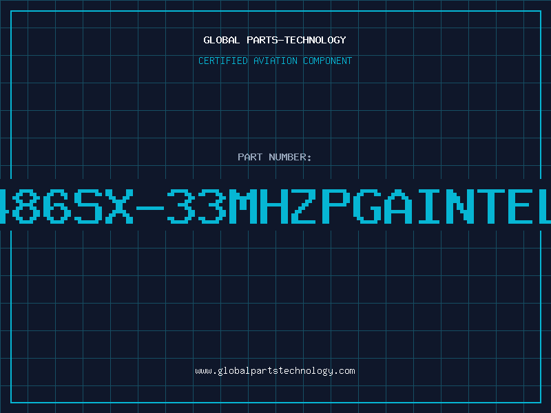 Aviation Part 486SX-33MHzPGAIntel