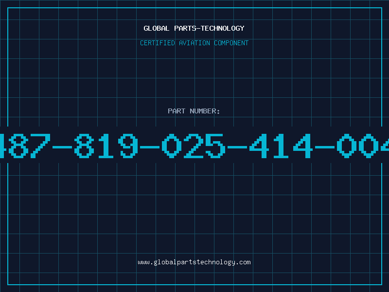 Aviation Part 487-819-025-414-004